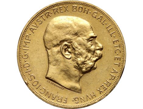 1012. Austria, Franciszek Józef I, 100 koron 1913 - stare bicie