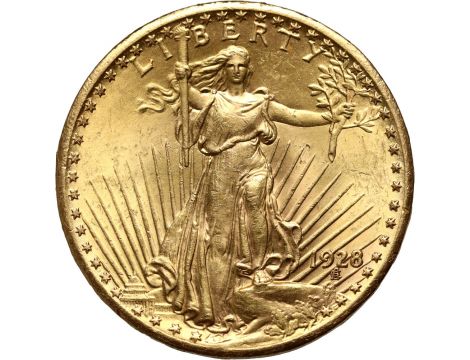 Złota moneta 20 dolarów Saint-Gaudens