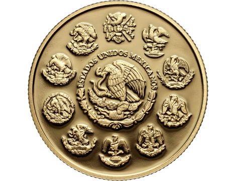 Meksyk, 1 uncja złota Au999 2019, Libertad, Proof Lustrzany