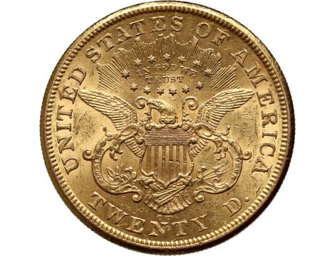 1203. USA, 20 dolarów 1873 CC, Carson City, Liberty - bardzo rzadkie - 2