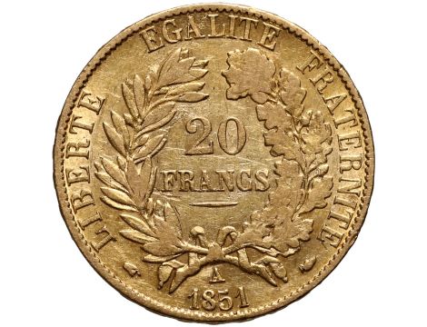 Złota moneta 20 franków francuskich Ceres - 2
