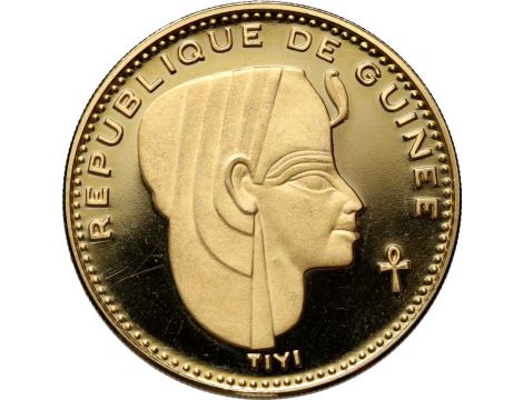 1234. Gwinea, 5000 franków 1970, Teje
