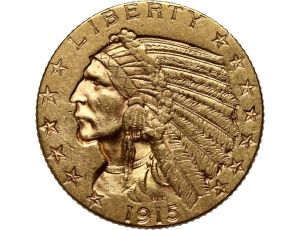 Złota moneta 5 dolarów - Indianin