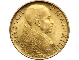 1379. Watykan, Pius XII, 100 lirów 1951 - bardzo ładne