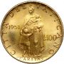 1379. Watykan, Pius XII, 100 lirów 1951 - bardzo ładne - 3