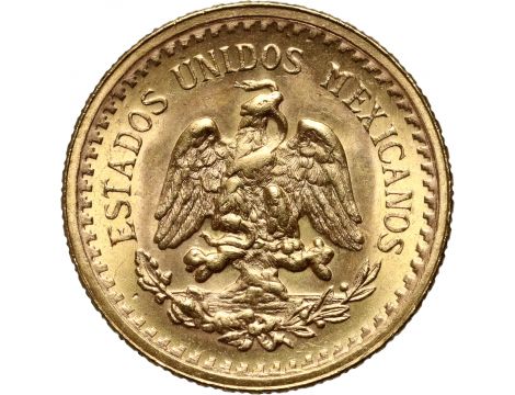 Złota moneta 2,5 peso meksykańskiego - 2
