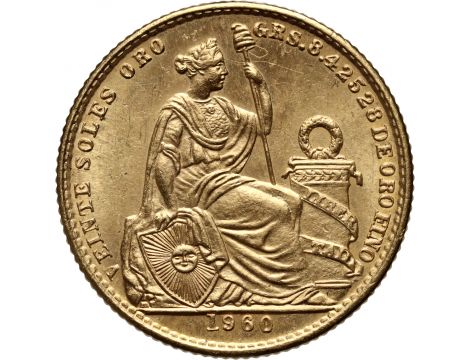 2037. Peru, 20 soli 1960