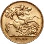 Złota moneta 1/2 Suwerena Brytyjskiego Edward VII - 3