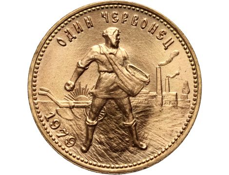 Złota moneta Czerwoniec