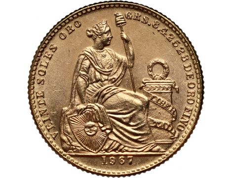 2282. Peru, 20 soli 1967