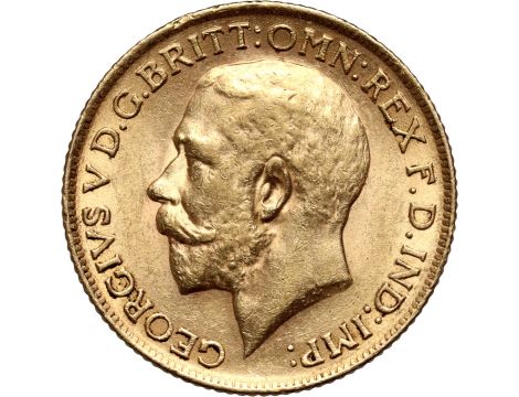 Złoty Suweren Brytyjski Jerzy V