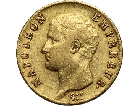 2384. Francja, Napoleon I, 20 franków 1806 A, Paryż