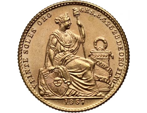 2419. Peru, 20 soli 1967
