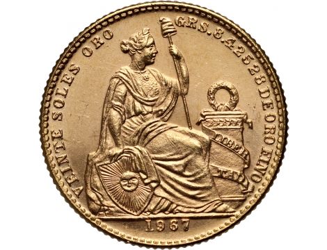 2420. Peru, 20 soli 1967