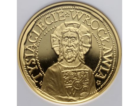 2426. Polska, 200 złotych 2000, Tysiąclecie Wrocławia - 2