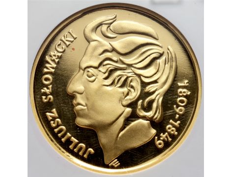 2434. Polska, 200 złotych 1999, Juliusz Słowacki, GCN PR69 - 2
