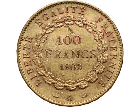 2641. Francja, 100 franków 1903, Anioł - 2