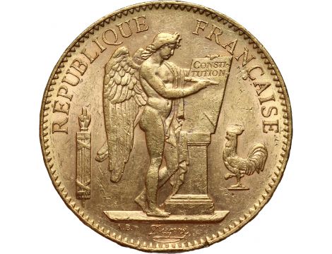 2642. Francja, 100 franków 1911, Anioł