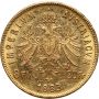 2791. Austria, Franciszek Józef I, 8 florenów = 20 franków 1883 - rzadki rocznik - 3