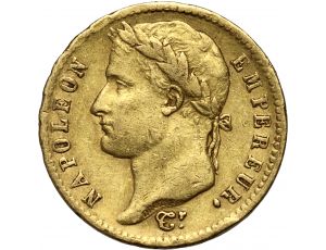 2893. Francja, Napoleon I, 20 franków 1813 L, Bayonne