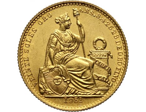 2909. Peru, 20 soli 1951