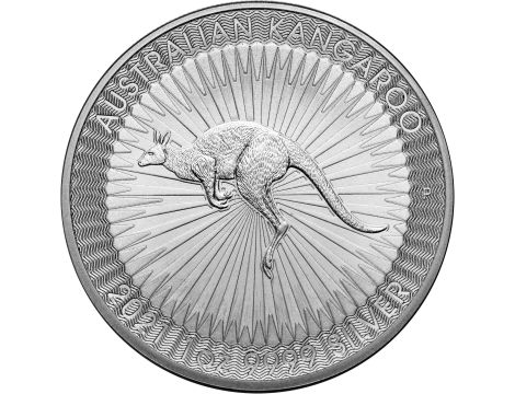 Srebrna moneta Australijski Kangur 1 uncja