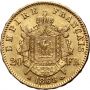 2983. Francja, Napoleon III, 20 franków 1868 A, Paryż, Wieniec - 3