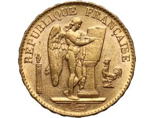 2991. Francja, 20 franków 1898, Anioł