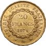 2992. Francja, 20 franków 1876, Anioł - 3