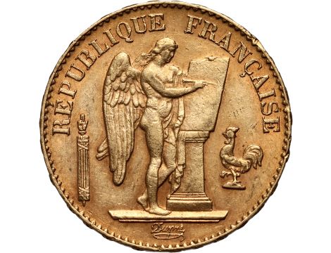 2995. Francja, 20 franków 1897, Anioł
