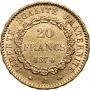 2999. Francja, 20 franków 1874, Anioł - 3