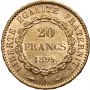 3000. Francja, 20 franków 1895, Anioł - 3