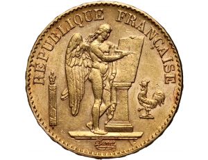 3003. Francja, 20 franków 1895, Anioł