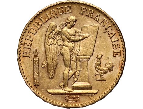 3003. Francja, 20 franków 1895, Anioł