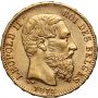 3004. Belgia, Leopold II, 20 franków 1875 - 2