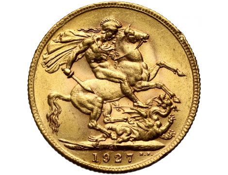 3036. RPA, Jerzy V, suweren 1927 SA, Pretoria - 2