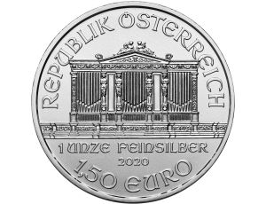 Srebrna moneta Wiedeński Filharmonik 1 uncja