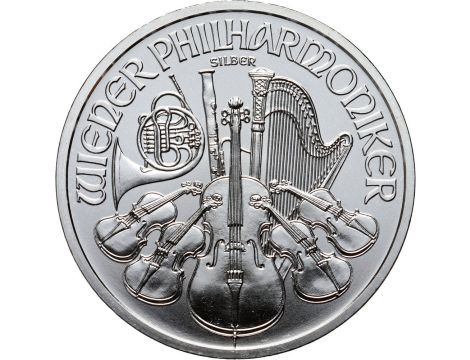 Srebrna moneta Wiedeński Filharmonik 1 uncja - 2