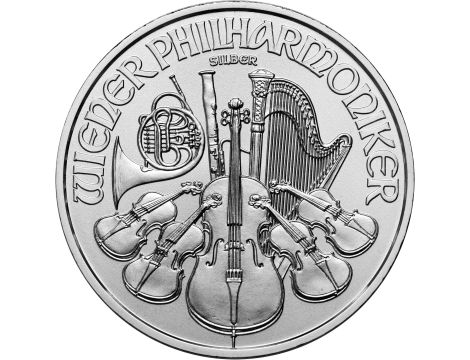 Srebrna moneta Wiedeński Filharmonik 1 uncja - 2
