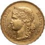 3278. Szwajcaria, 20 franków 1891 B, Berno, Libertas - 2