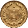 3278. Szwajcaria, 20 franków 1891 B, Berno, Libertas - 3
