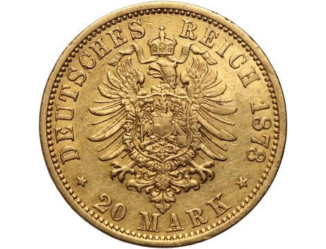 3368. Niemcy, Hamburg, 20 marek 1878 J - 2