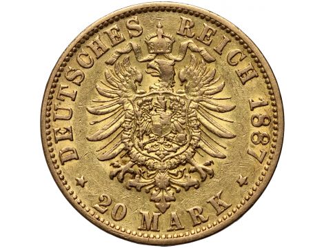 3377. Niemcy, Hamburg, 20 marek 1884 J - 2