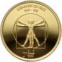 3393. Mongolia, 1000 tugrików 1999, Leonardo da Vinci, 1/25 uncji złota - 2
