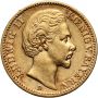 3408. Niemcy, Bawaria, Ludwik II, 20 marek 1872 D, Monachium - 2