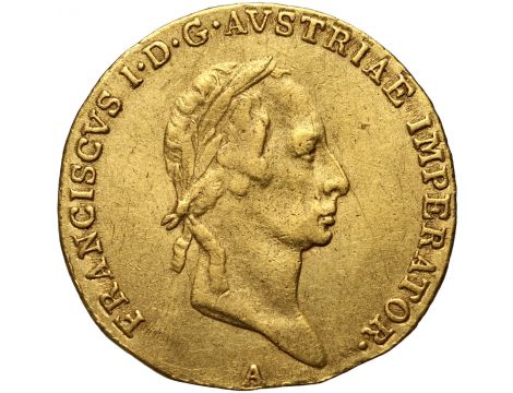 3416. Austria, Franciszek II, dukat 1826 A, Wiedeń