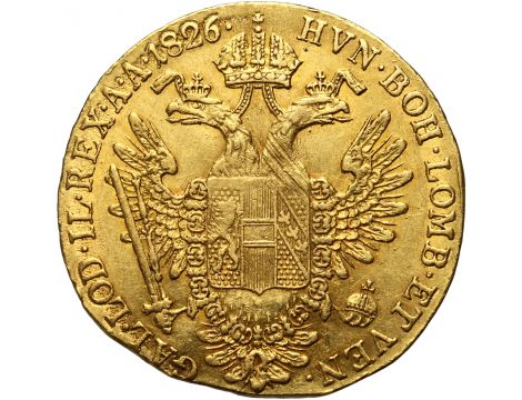 3416. Austria, Franciszek II, dukat 1826 A, Wiedeń - 2