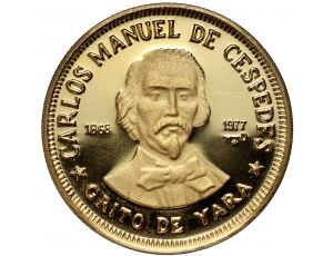 3419. Kuba, 100 pesos 1977, Carlos Manuel de Cespedes