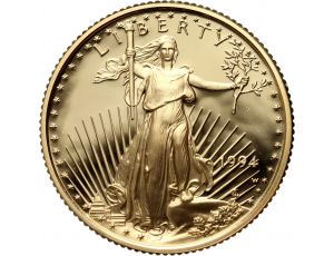 3448. USA, 10 dolarów 1994, Gold Eagle, Proof, 1/4 uncji złota