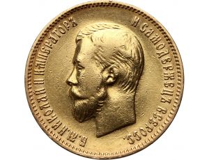 3466. Rosja, Mikołaj II, 10 rubli 1903 (AR)